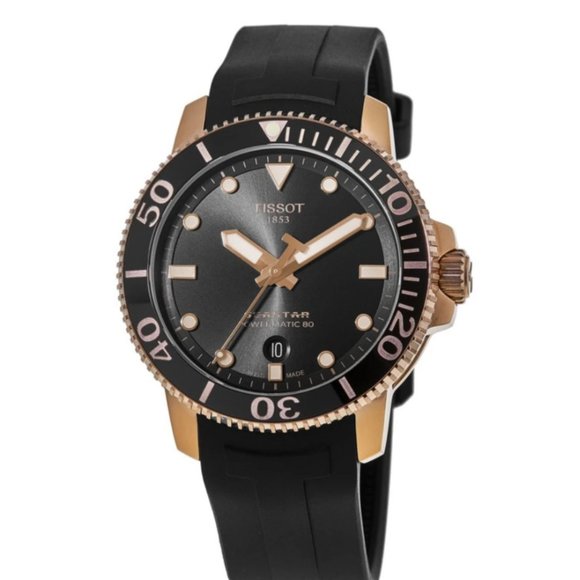 New Tissot Sea Star Men's 43mm Watch - Picture 1 of 5